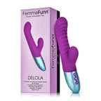 FemmeFunn Delola Dual Density Rabbit Vibrator - Rolik®