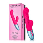 FemmeFunn Delola Dual Density Rabbit Vibrator - Rolik®