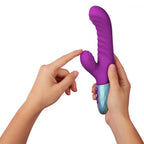 FemmeFunn Delola Dual Density Rabbit Vibrator - Rolik®