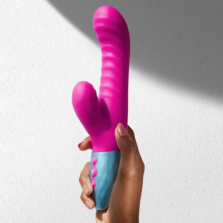 FemmeFunn Delola Dual Density Rabbit Vibrator - Rolik®