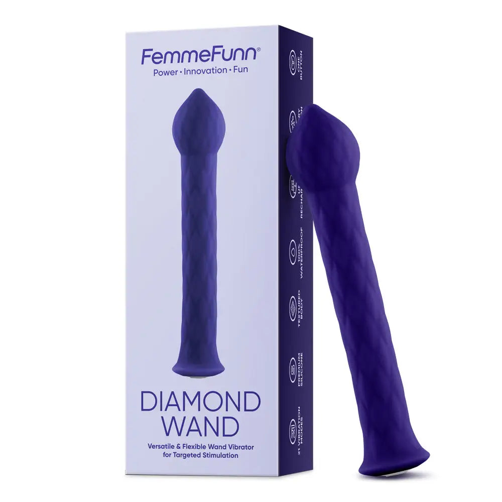 FemmeFunn Diamond Wand Vibrator