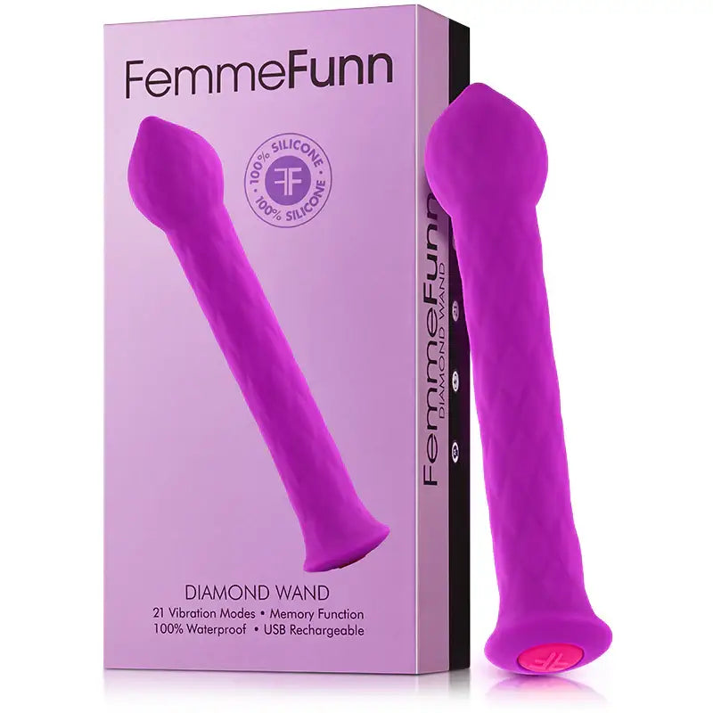 FemmeFunn Diamond Wand Vibrator