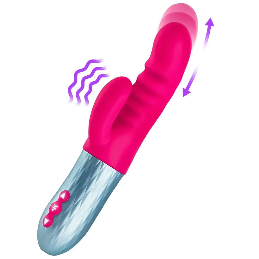 FemmeFunn Essenza Thrusting Rabbit Vibrator - Rolik®