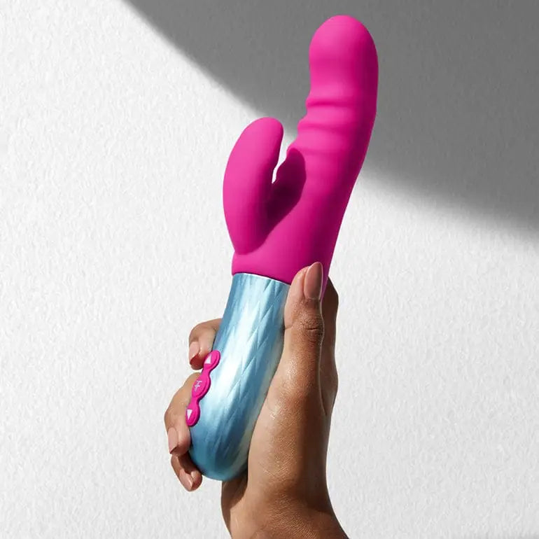 FemmeFunn Essenza Thrusting Rabbit Vibrator - Rolik®
