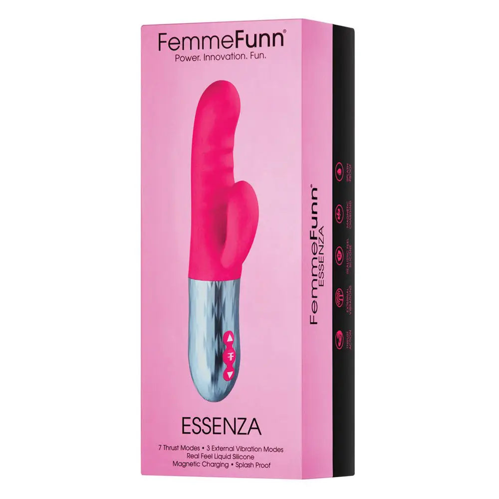 FemmeFunn Essenza Thrusting Rabbit Vibrator - Rolik®