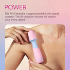 FemmeFunn FFIX Mini Wand Vibrator - 10 Modes Battery Powered