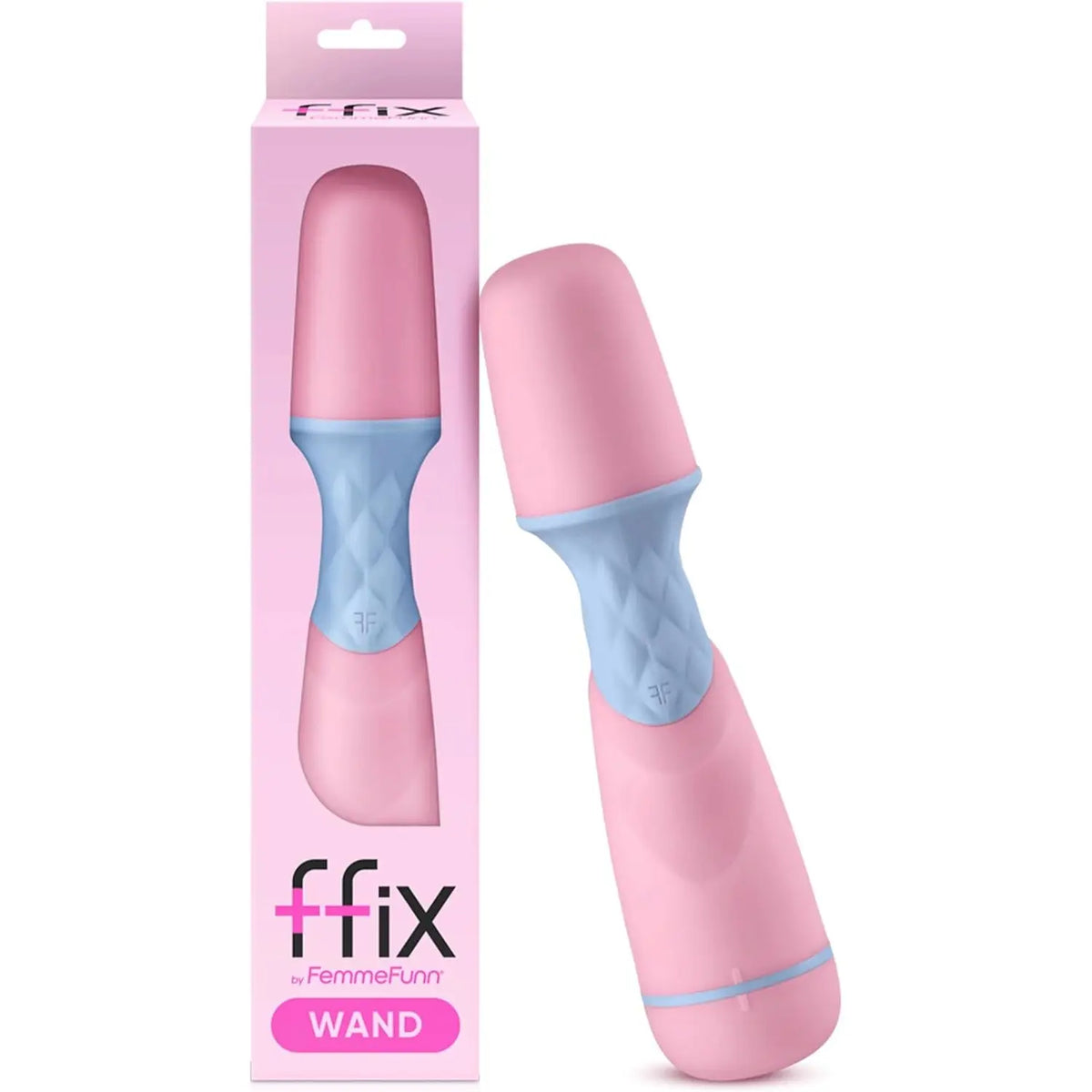 FemmeFunn FFIX Mini Wand Vibrator - 10 Modes Battery Powered
