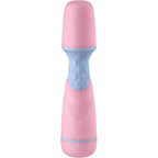 FemmeFunn FFIX Mini Wand Vibrator - 10 Modes Battery Powered Pink