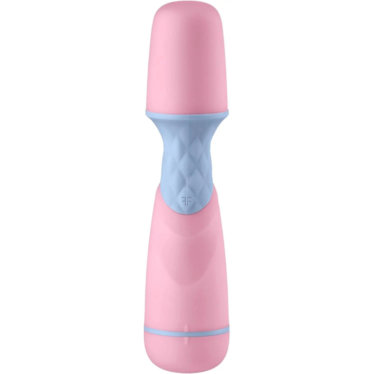 FemmeFunn FFIX Mini Wand Vibrator - 10 Modes Battery Powered Pink