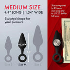 FemmeFunn Forto F-10 Silicone Butt Plug with Pull Ring