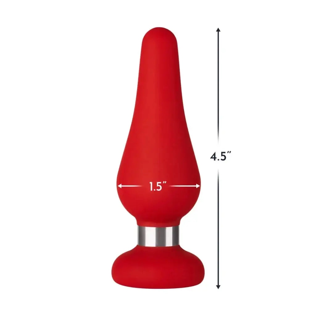 FemmeFunn Forto F-21 Premium Silicone Butt Plug - Narrow Tip Design