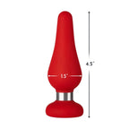 FemmeFunn Forto F-21 Premium Silicone Butt Plug - Narrow Tip Design