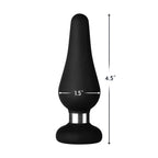 FemmeFunn Forto F-21 Premium Silicone Butt Plug - Narrow Tip Design
