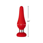 FemmeFunn Forto F-21 Premium Silicone Butt Plug - Narrow Tip Design