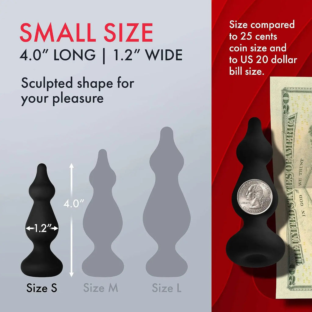 FemmeFunn Forto F-30 Pointer Butt Plug - Curved Silicone Anal