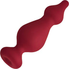 FemmeFunn Forto F-30 Pointer Butt Plug - Curved Silicone Anal Large / Red