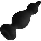 FemmeFunn Forto F-30 Pointer Butt Plug - Curved Silicone Anal Medium / Black