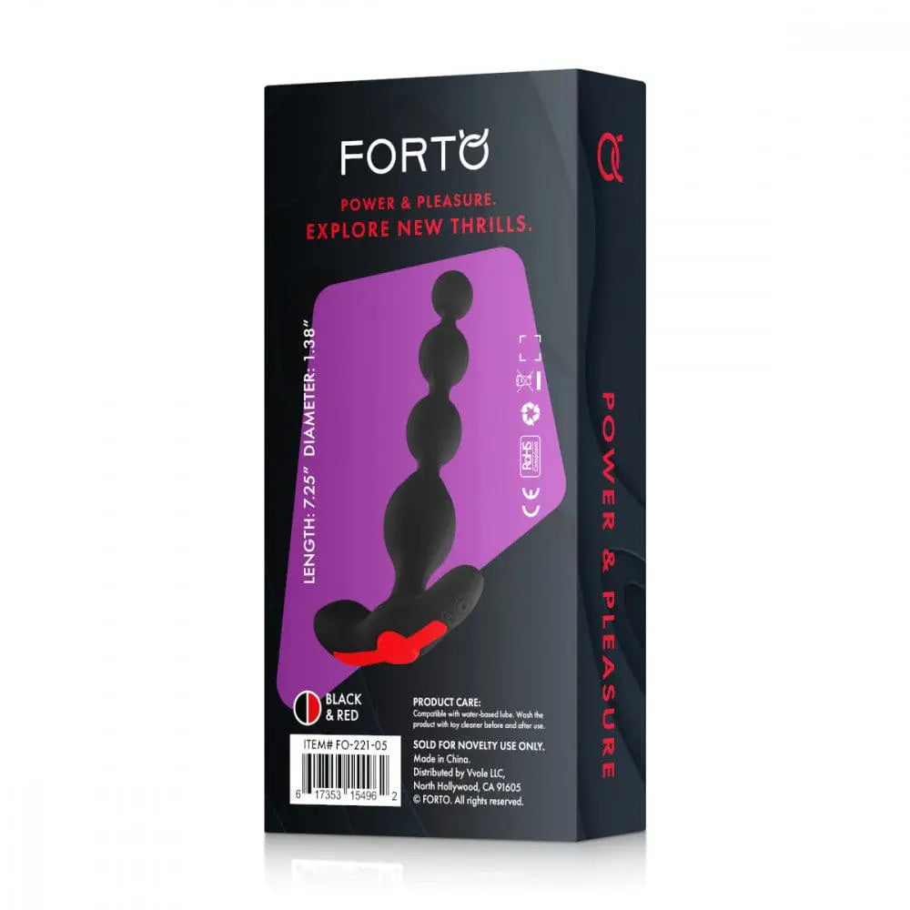 Forto Vibrating Anal Beads - Rolik®