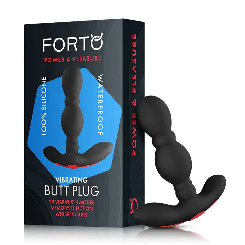Forto Vibrating Anal Plug - Rolik®