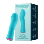 Femmefunn Hana Thumping Bullet Vibrator Turquoise - Rolik®