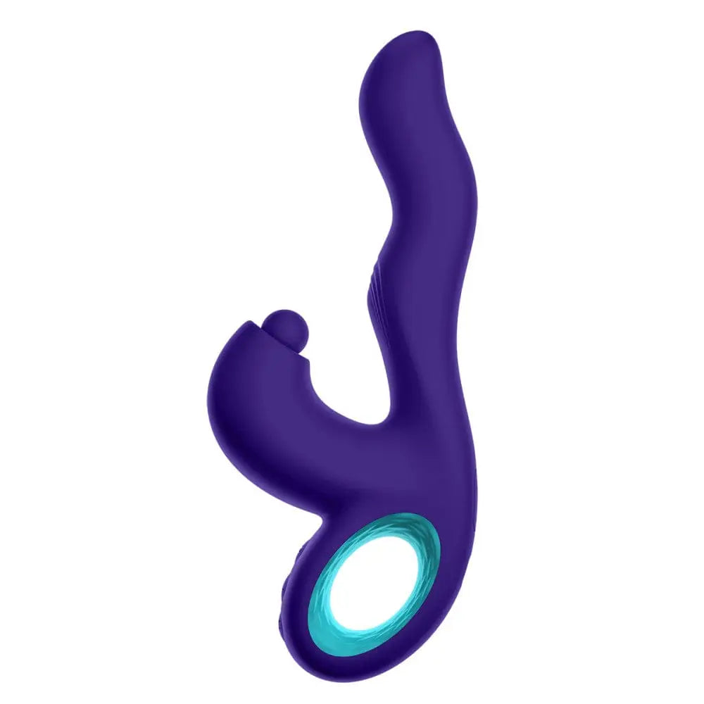 FemmeFunn Klio Triple Action Thumping Rabbit Vibrator - Rolik®