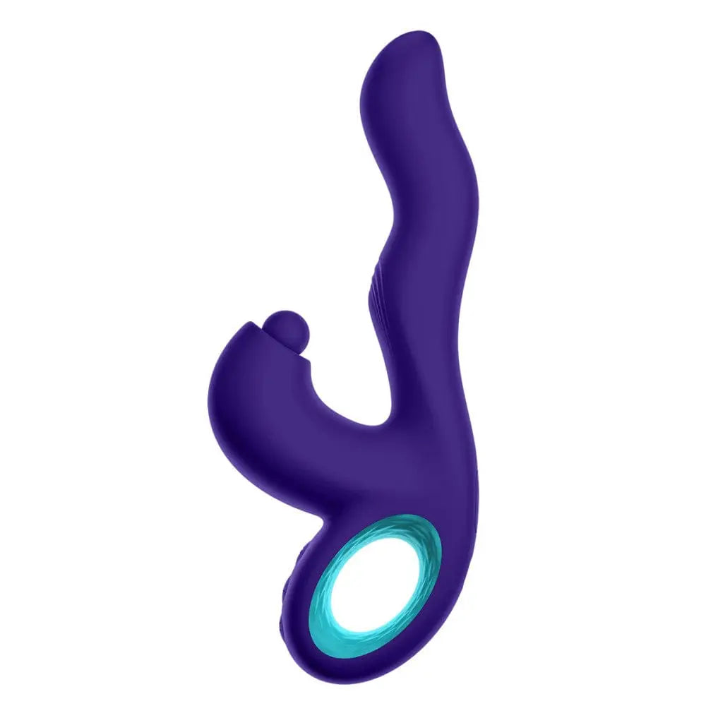 FemmeFunn Klio Triple Action Thumping Rabbit Vibrator - Rolik®