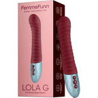 FemmeFunn Lola G Liquid Silicone G-Spot Vibrator with Boost Mode