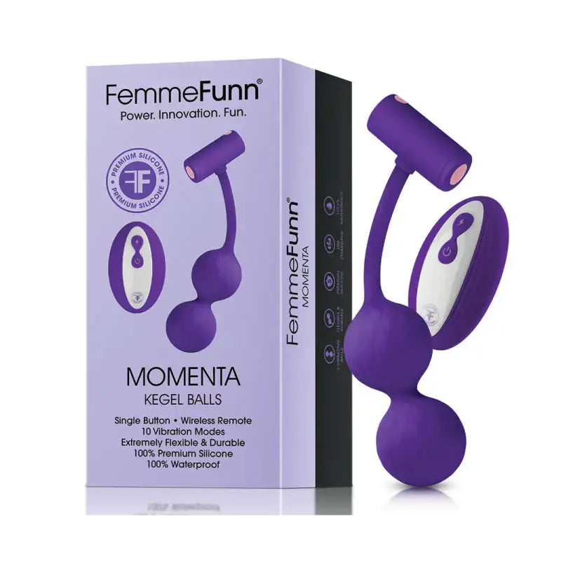 FemmeFunn Momenta Rechargeable Remote - Controlled Silicone Kegel Balls - Rolik®
