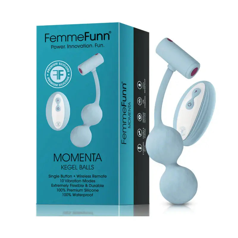 FemmeFunn Momenta Rechargeable Remote - Controlled Silicone Kegel Balls - Rolik®