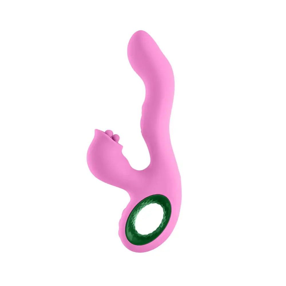 Femmefunn Pallina Triple Action Thumping Rabbit Vibrator Pink - Rolik®
