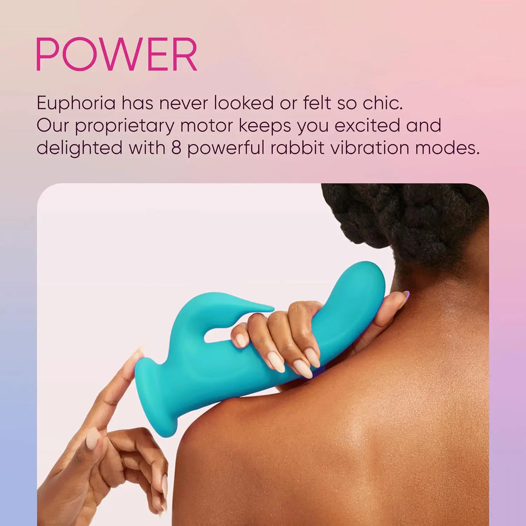 FemmeFunn Pirouette 360° Rotating Rabbit Vibrator with Remote
