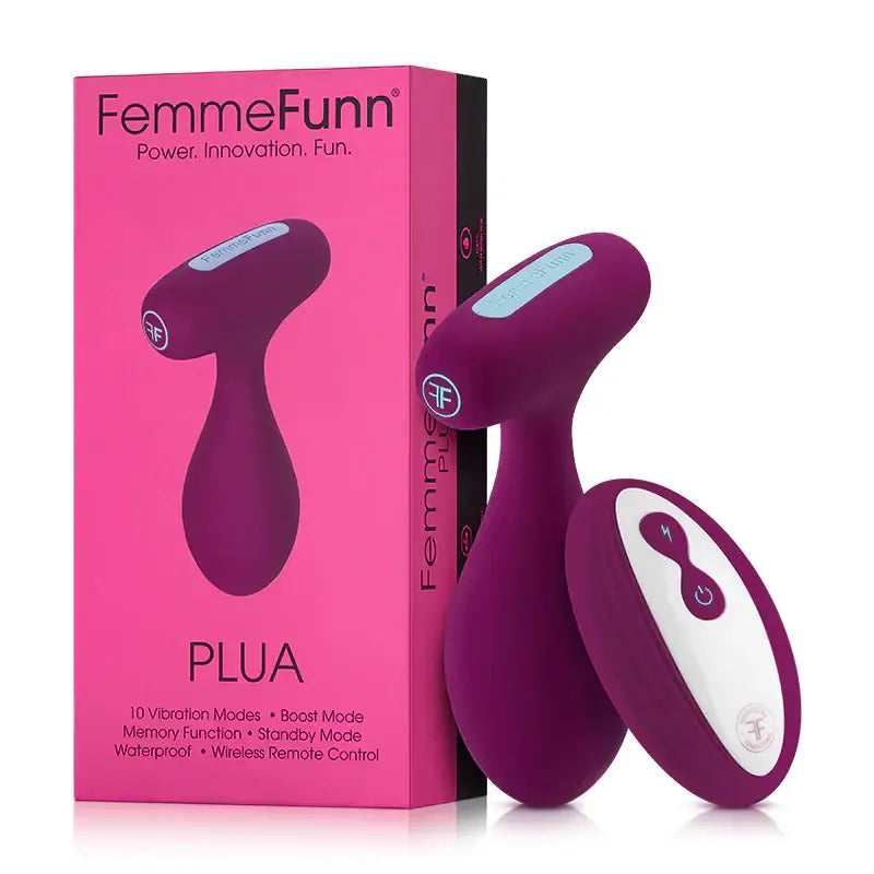 FemmeFunn Plua Vibrating Plug with Remote - Rolik®