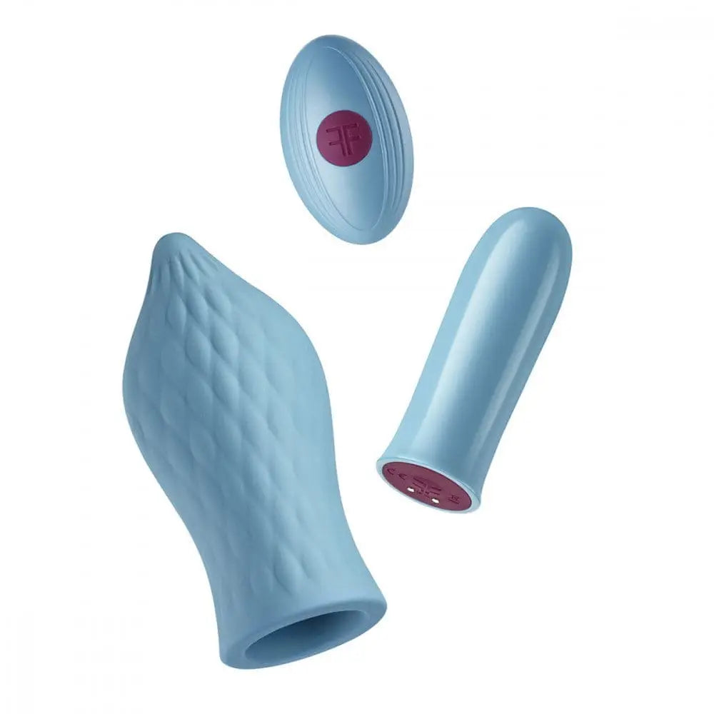 FemmeFunn Versa T Bullet Vibrator with Textured T Sleeve and Remote - Rolik®