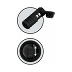 Fetish Fantasy Series® Vibrating Silicone Nipple Lassos™ - Black - Clamps