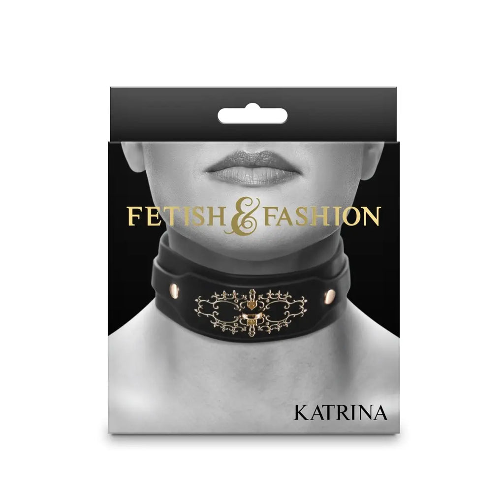Fetish & Fashion Katrina Faux Leather Collar - Rolik®
