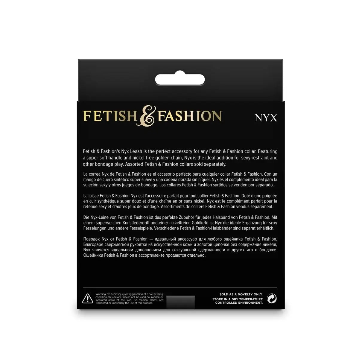 Fetish & Fashion Nyx Leash - Rolik®
