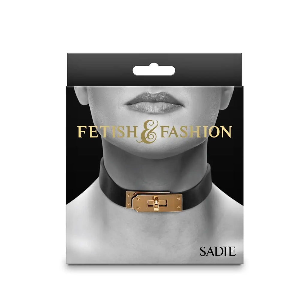 Fetish & Fashion Sadie Faux Leather Collar - Rolik®