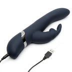Fifty Shades Darker Oh My Rechargeable Rabbit Vibrator - Black