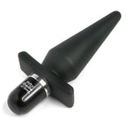 Fifty Shades Delicious Fullness Vibrating Butt Plug - Black