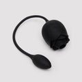 Fifty Shades of Grey Dark Blushing Rose Clitoral Suction Stimulator and Vibrating Egg - Black - Vibrator
