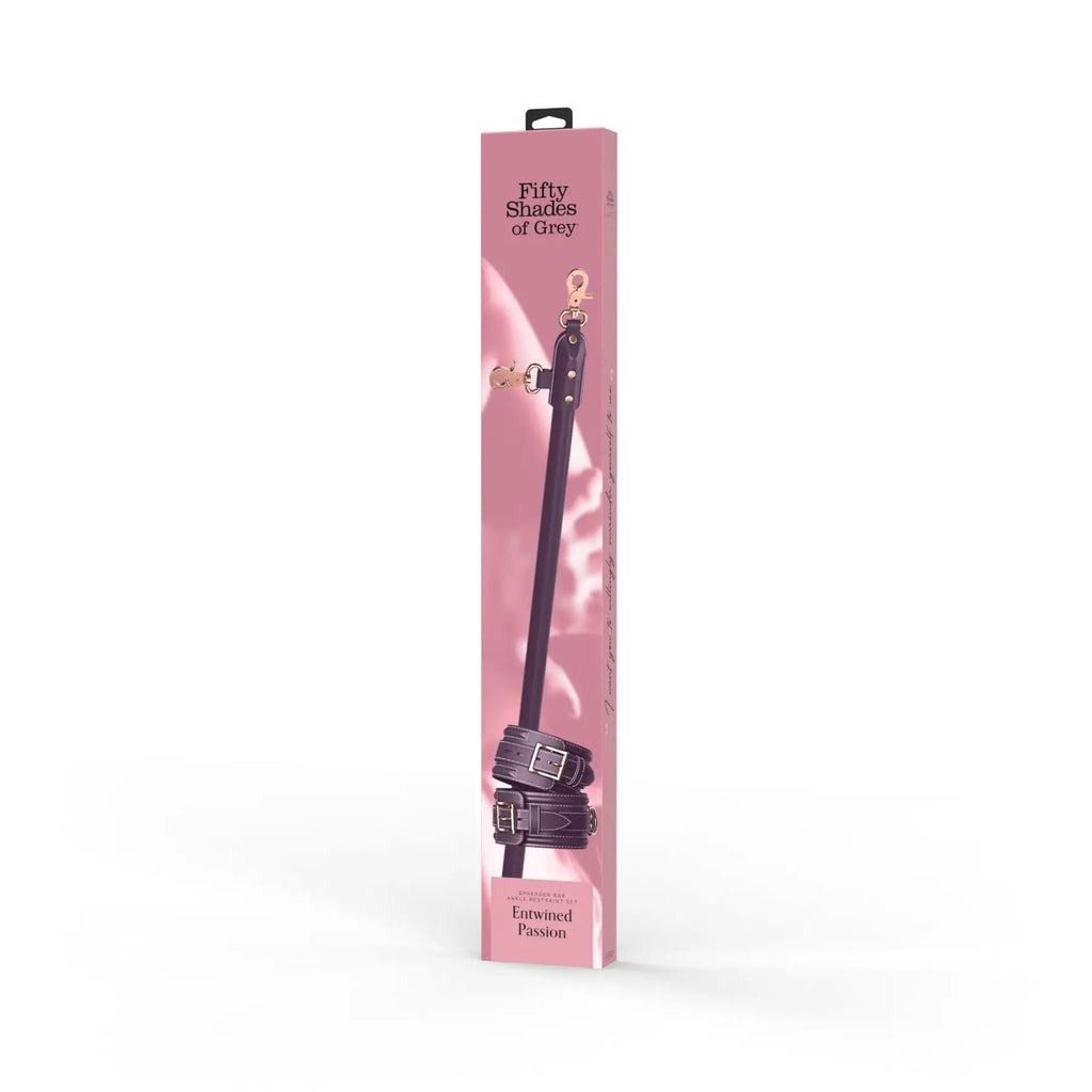 Fifty Shades of Grey Entwined Passion Spreader Bar w/ Ankle Cuffs - Restraints