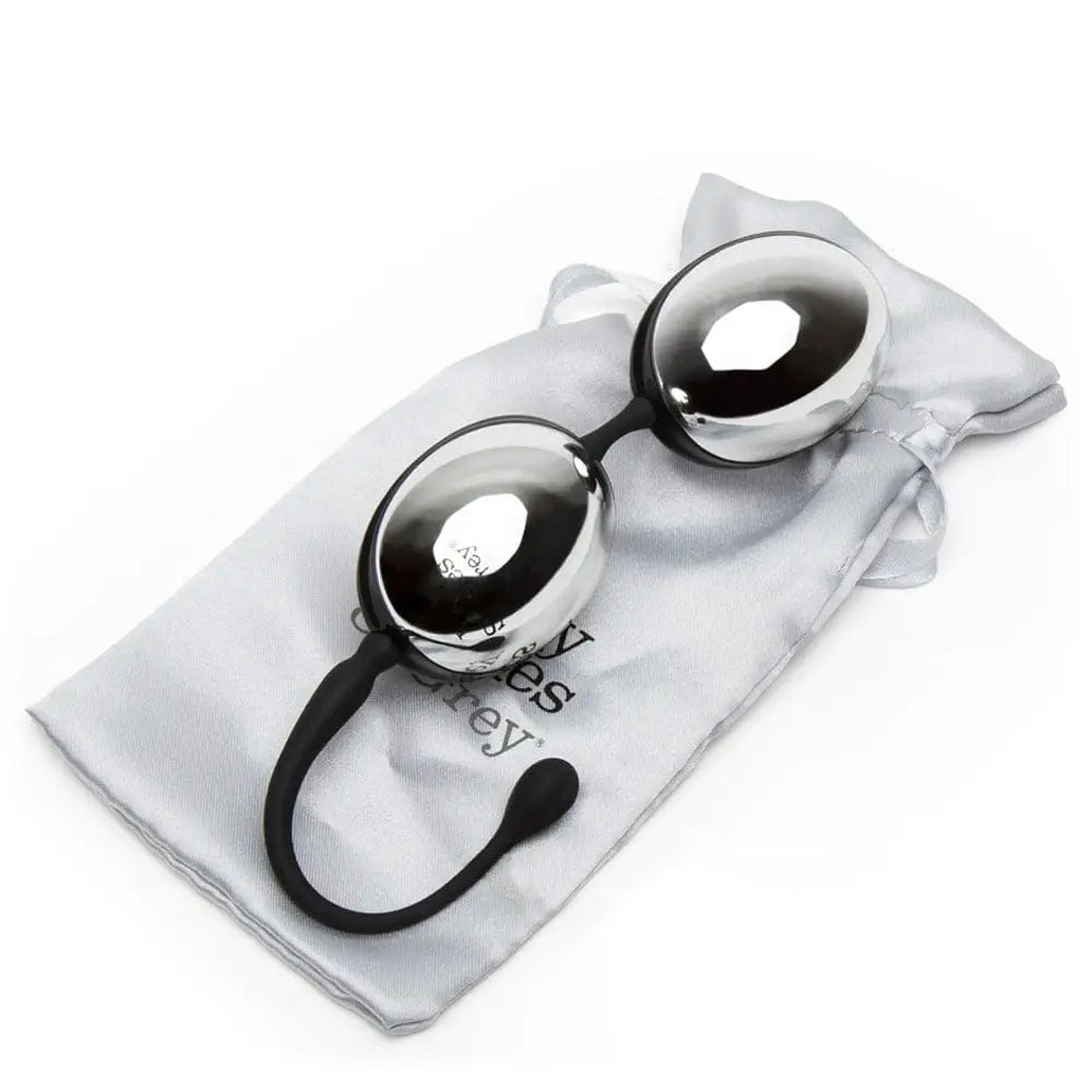 Fifty Shades of Grey Inner Goddess Silver Jiggle Balls - Rolik®