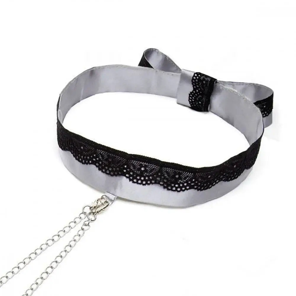 Fifty Shades of Grey Play Nice Satin Collar & Nipple Clamps - Rolik®