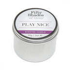 Fifty Shades of Grey Play Nice Vanilla Scented Candle - Rolik®