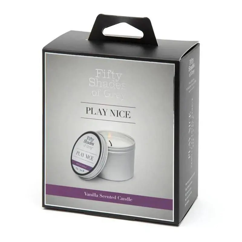 Fifty Shades of Grey Play Nice Vanilla Scented Candle - Rolik®