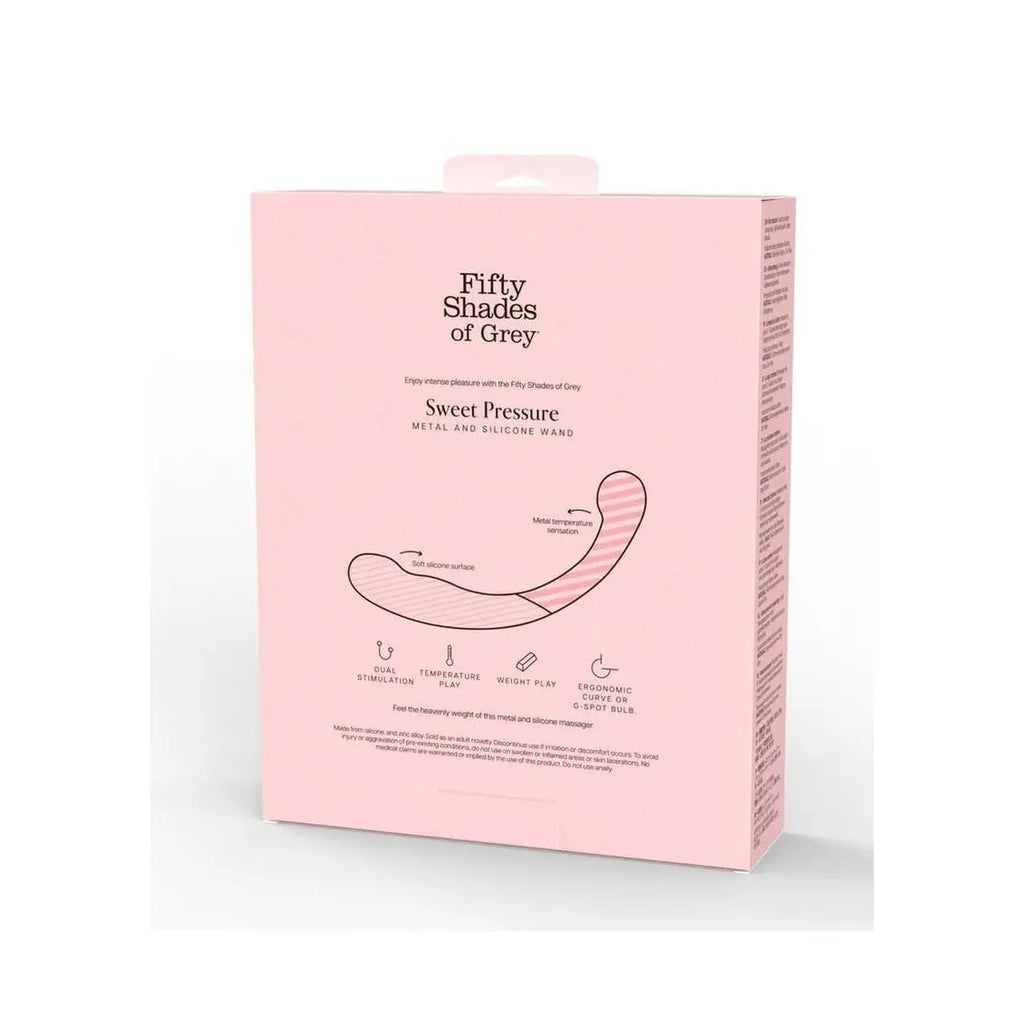 Fifty Shades of Grey Sweet Pressure Silicone & Metal Dildo