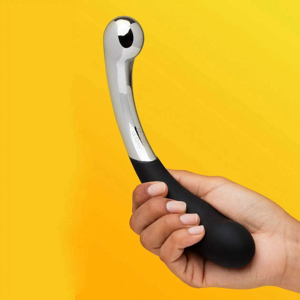 Fifty Shades of Grey Sweet Pressure Silicone & Metal Dildo