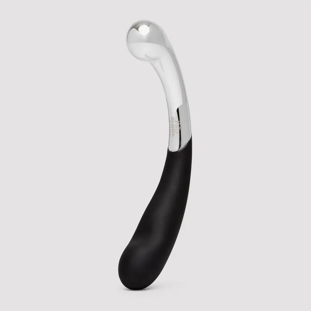 Fifty Shades of Grey Sweet Pressure Silicone & Metal Dildo