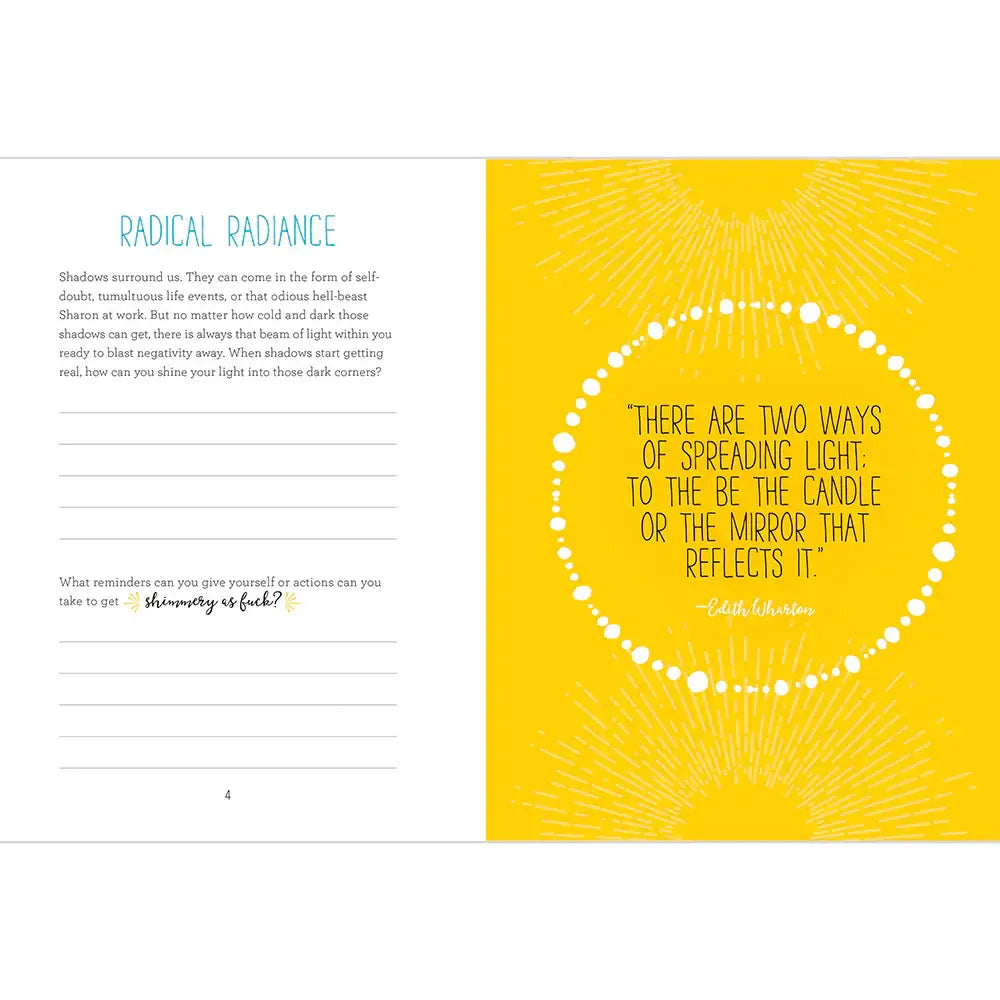 Find Your F*cking Happy: A Journal to Help Pave the Way for Positive Sh*t Ahead - Books