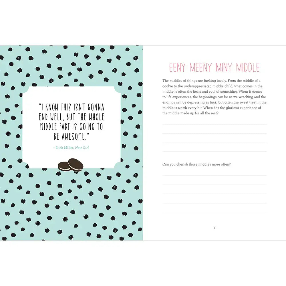 Find Your F*cking Happy: A Journal to Help Pave the Way for Positive Sh*t Ahead - Books
